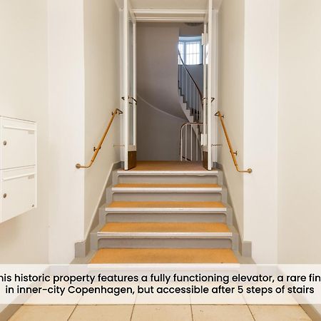 Sanders Monarch - Charming One-Bedroom Apartment With Two Balconies Copenhague Extérieur photo